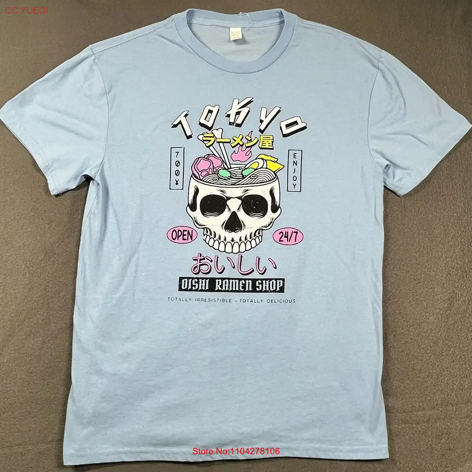 Vintage Fashion In Tokyo - Tokyo Oishi Ramen Shop T Shirt