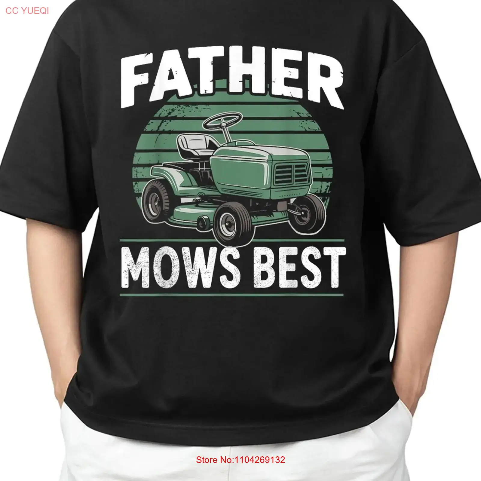 Vintage Fashion Icons - Father mows best T Shirt iconic