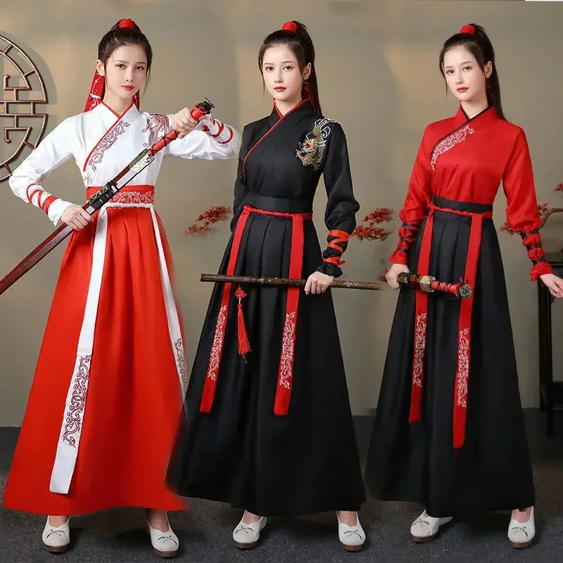 Vintage Fashion Pieces - Modern Hanfu Women Top Skirt 2