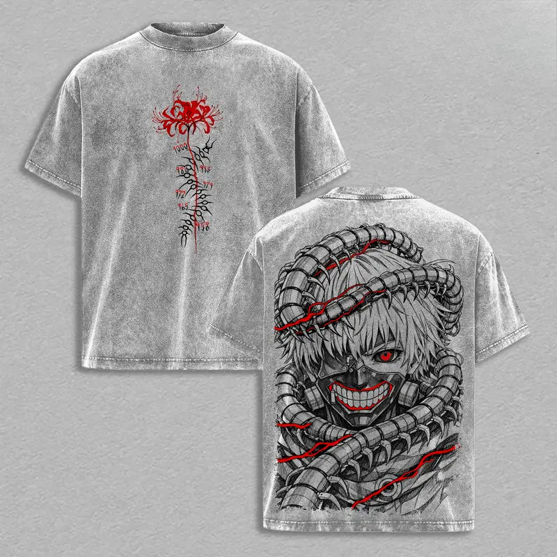Vintage Fashion In Tokyo - Manga Kaneki Ken Retro T Shirt