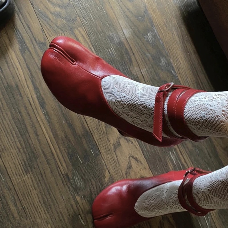 Vintage Fashion Online - 2026 Vintage Spring Fashion Split Toe