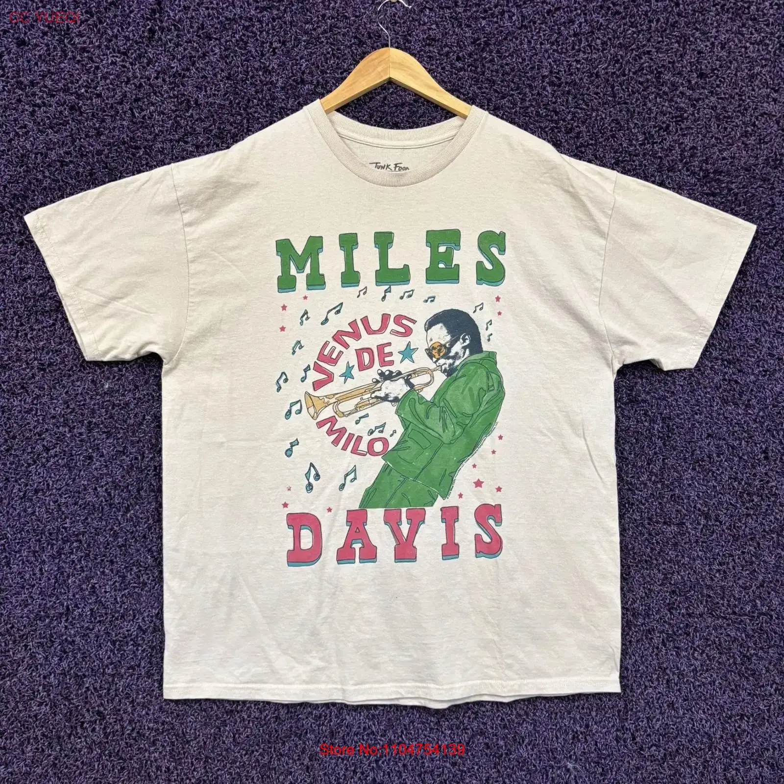 Miles Davis Venus De Milo T Sh - Vintage Fashion De ulasan dan harga