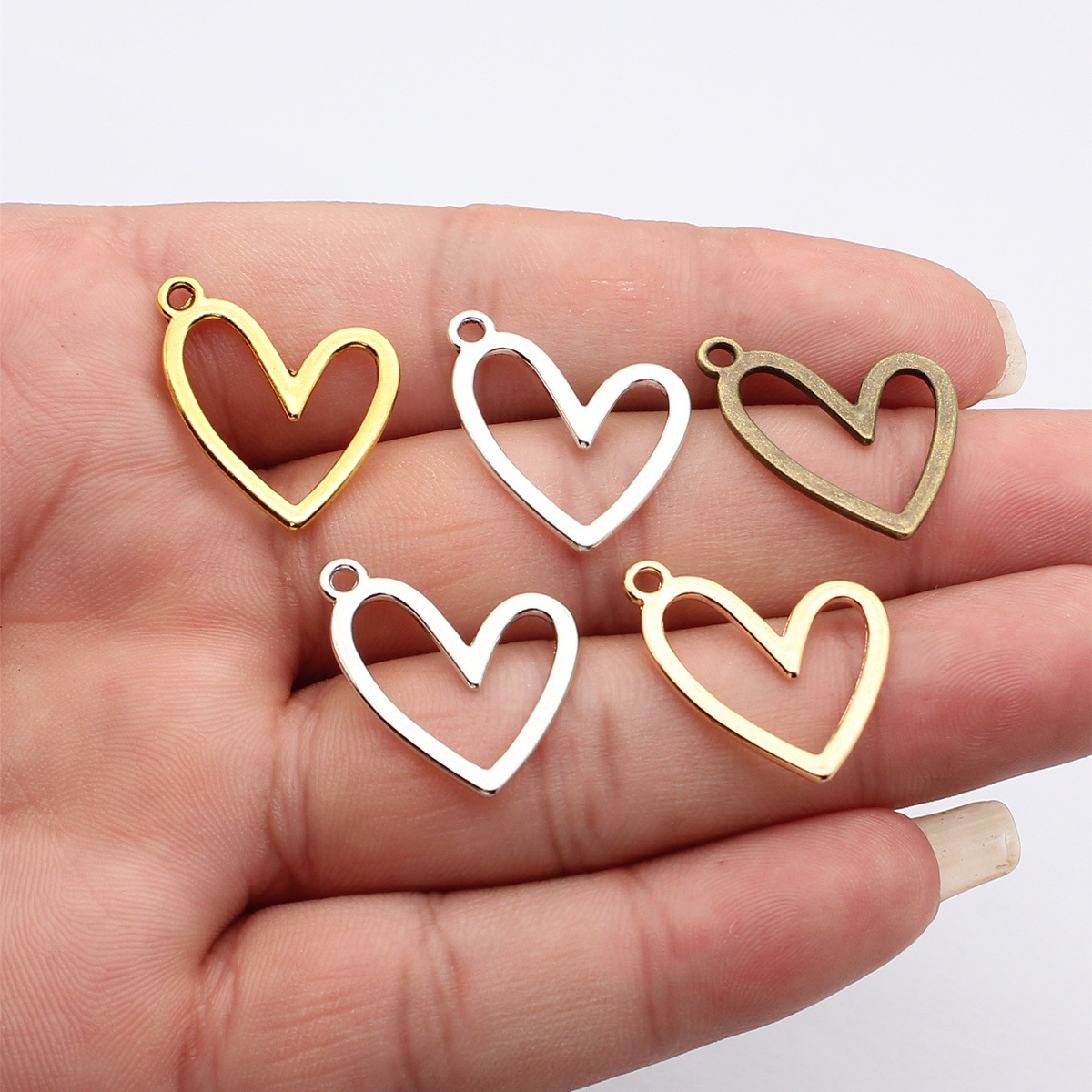 WYSIWYG 20pcs 22x20mm 5 Colors - Vintage Fashion Online ulasan dan harga