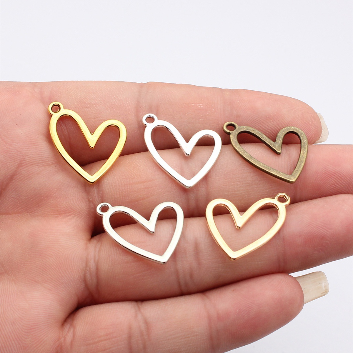 WYSIWYG 20pcs 22x20mm 5 Colors - Vintage Fashion Online ulasan dan harga