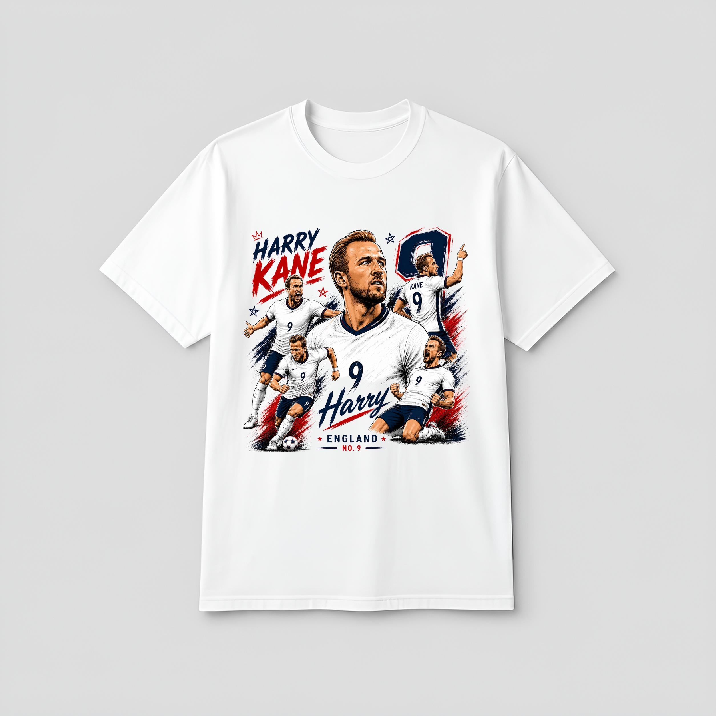 Harry Kane England No.9 Vintag - Vintage Fashion Collage ulasan dan harga