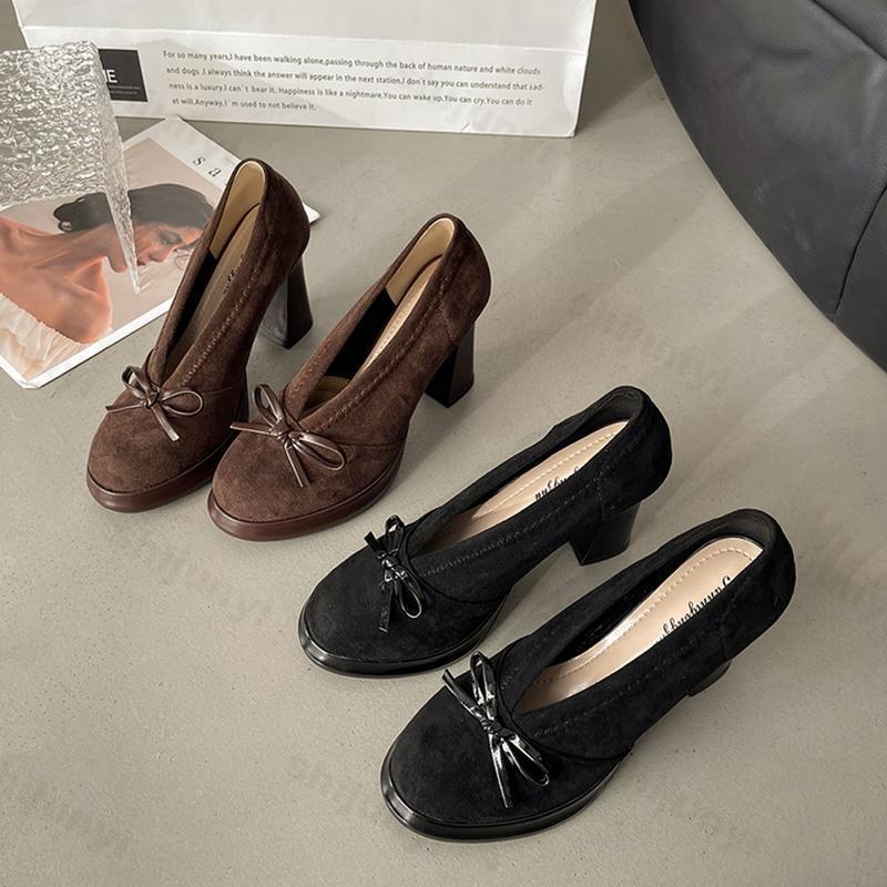 Women's High Heels 2025 Spring - Vintage Fashion Online ulasan dan harga