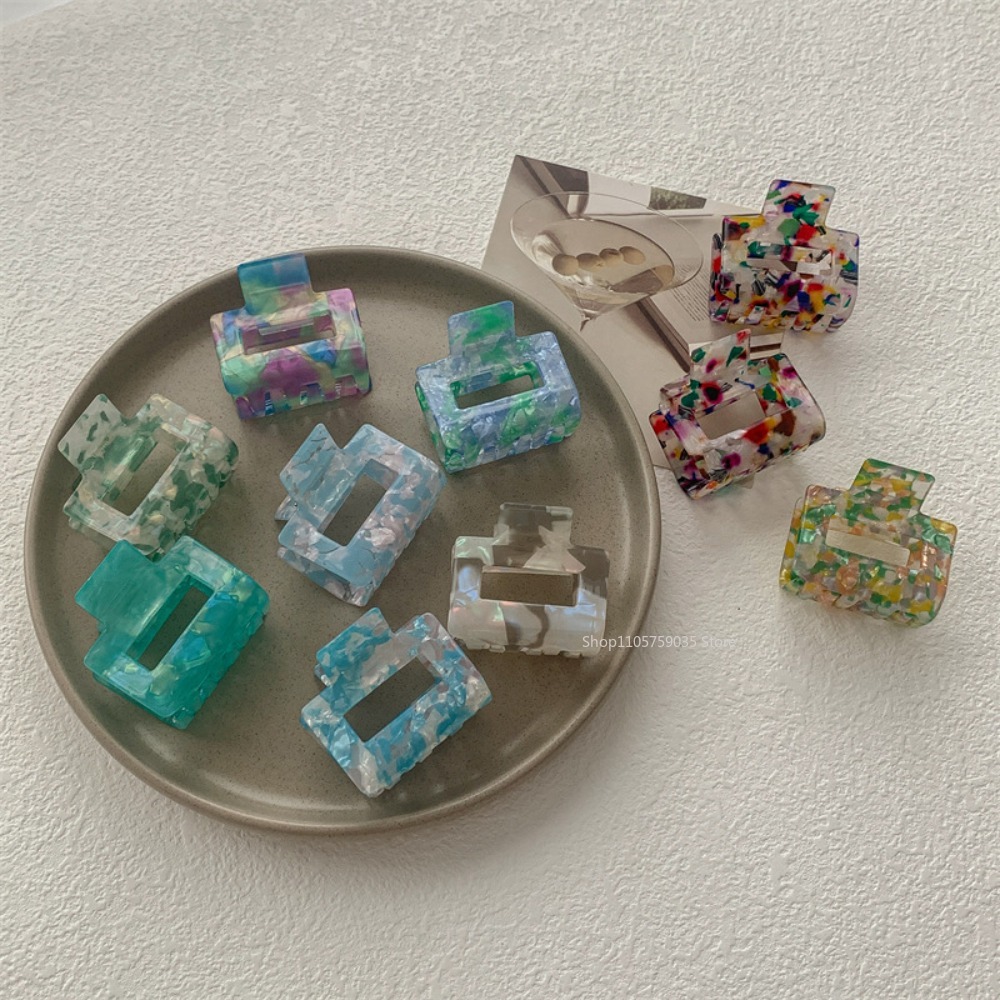 Vintage Colorful Print Square  - Vintage Fashion Ornaments ulasan dan harga