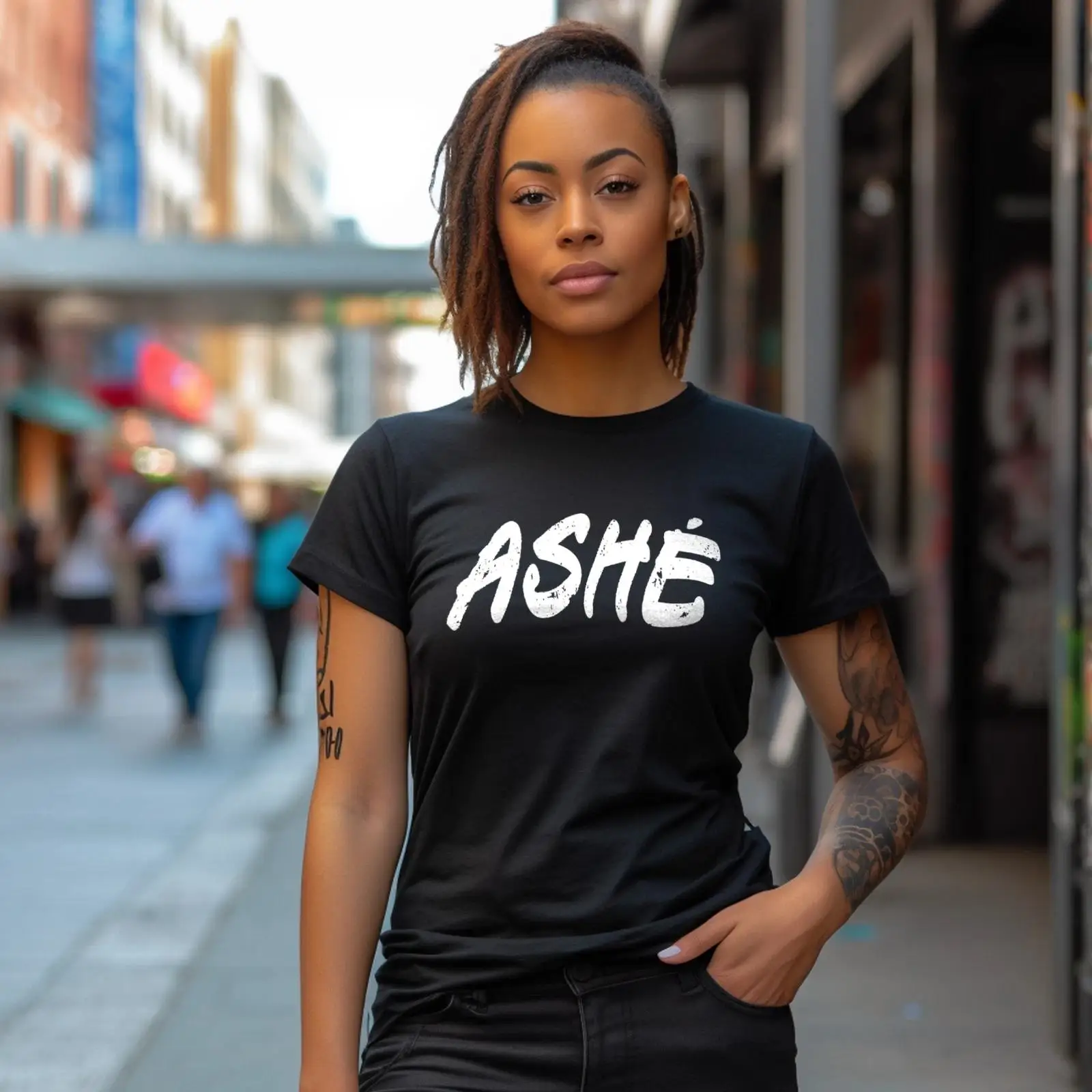 Ashe T Shirt Orishas Goddess I - Vintage Yoruba Fashion ulasan dan harga