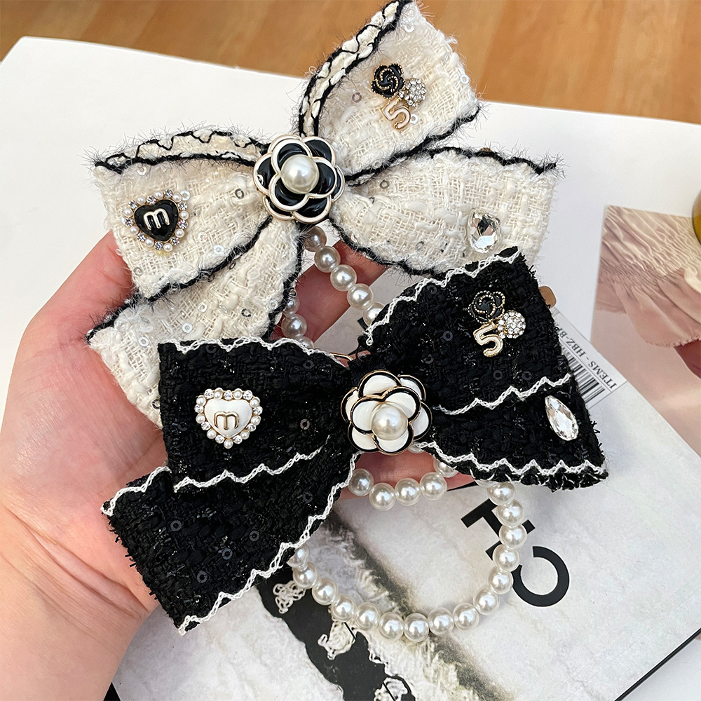 2026 Women's Cloth Bowknot Key - Vintage Fashion Ornaments ulasan dan harga