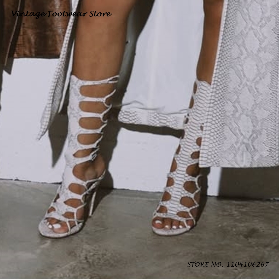 Python Pattern Cut-out Gladiat - Vintage Fashion Patterns ulasan dan harga