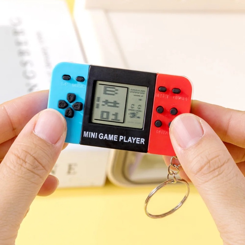 Mini Pocket Tetris Game Gadget - Vintage Fashion Ornaments ulasan dan harga