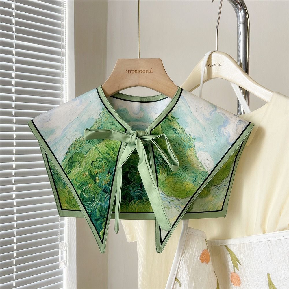 Floral Pattern Shirt Fake Coll - Vintage Fashion Patterns ulasan dan harga