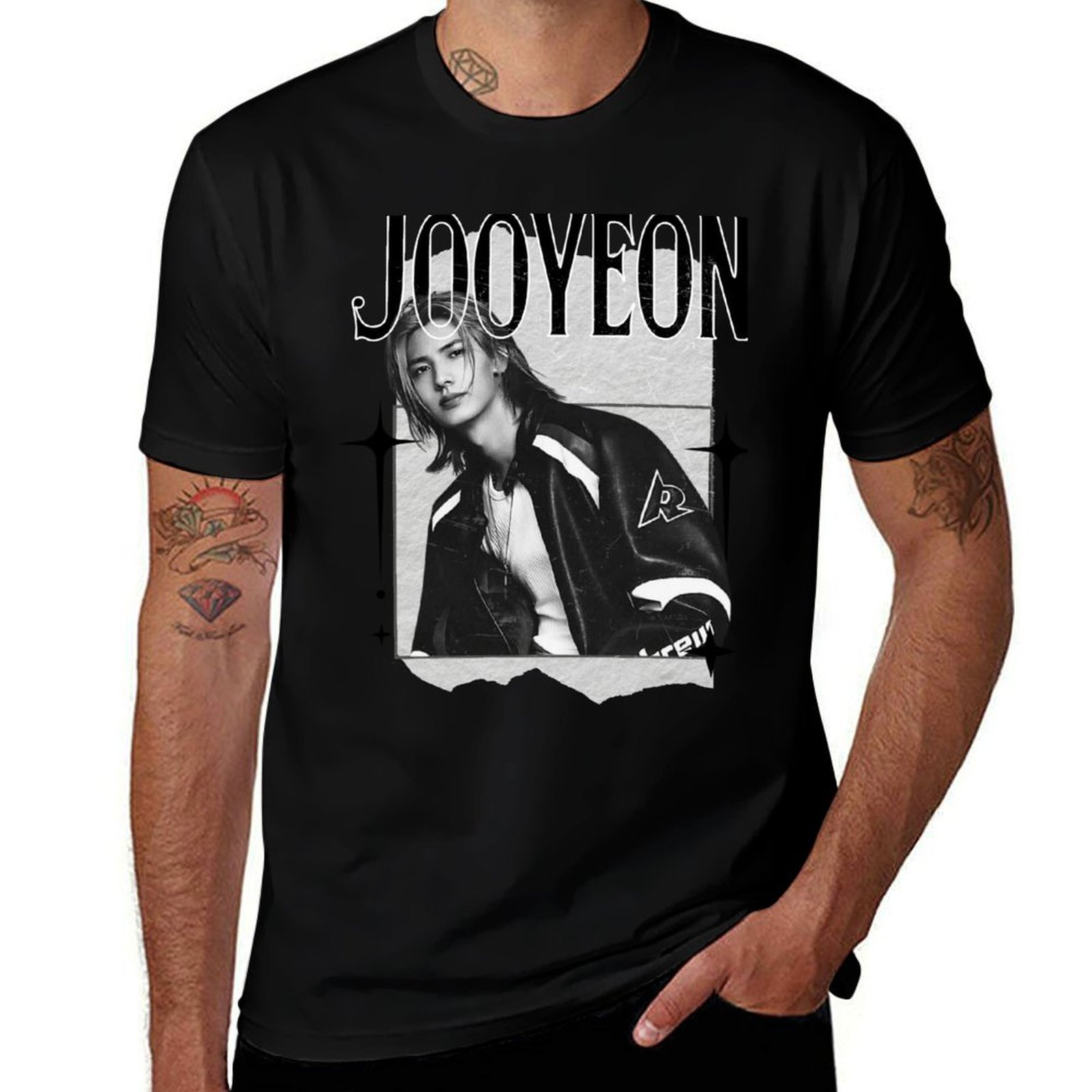 Jooyeon Xdinary Heroes Kpop Bo - Vintage Fashion Collage ulasan dan harga