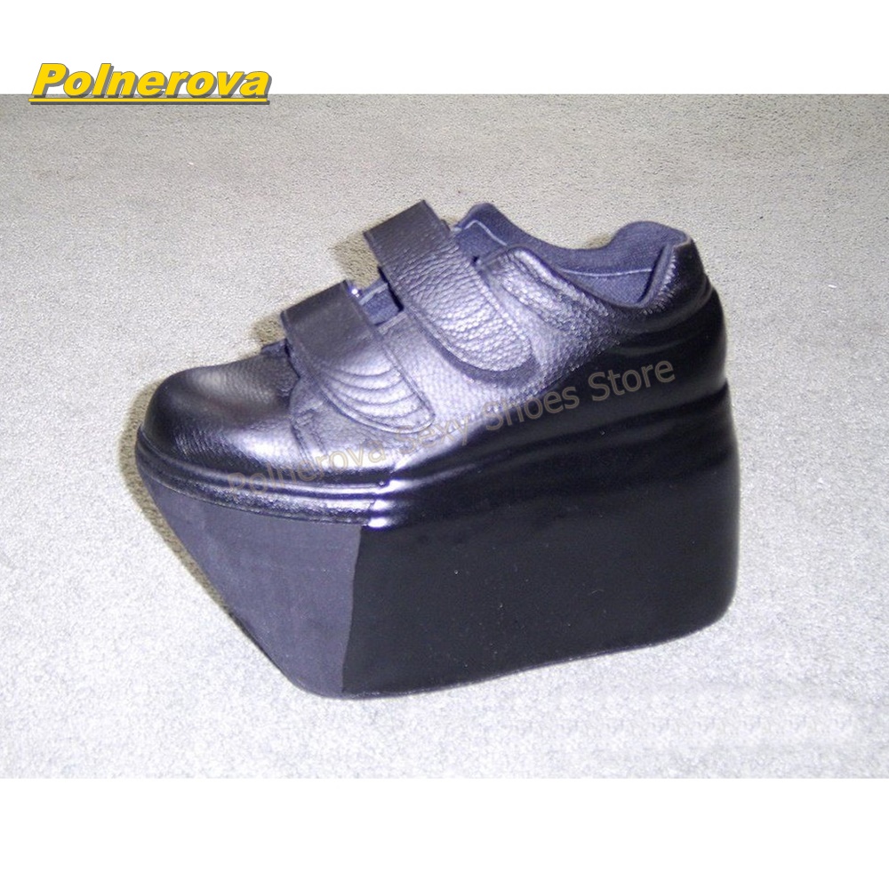 Hook and Loop Matte Wedge Plat - Vintage Y2K ulasan dan harga