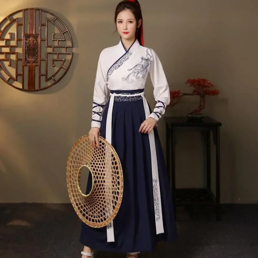 Modern Hanfu Women Top Skirt 2 - Vintage Fashion Pieces ulasan dan harga