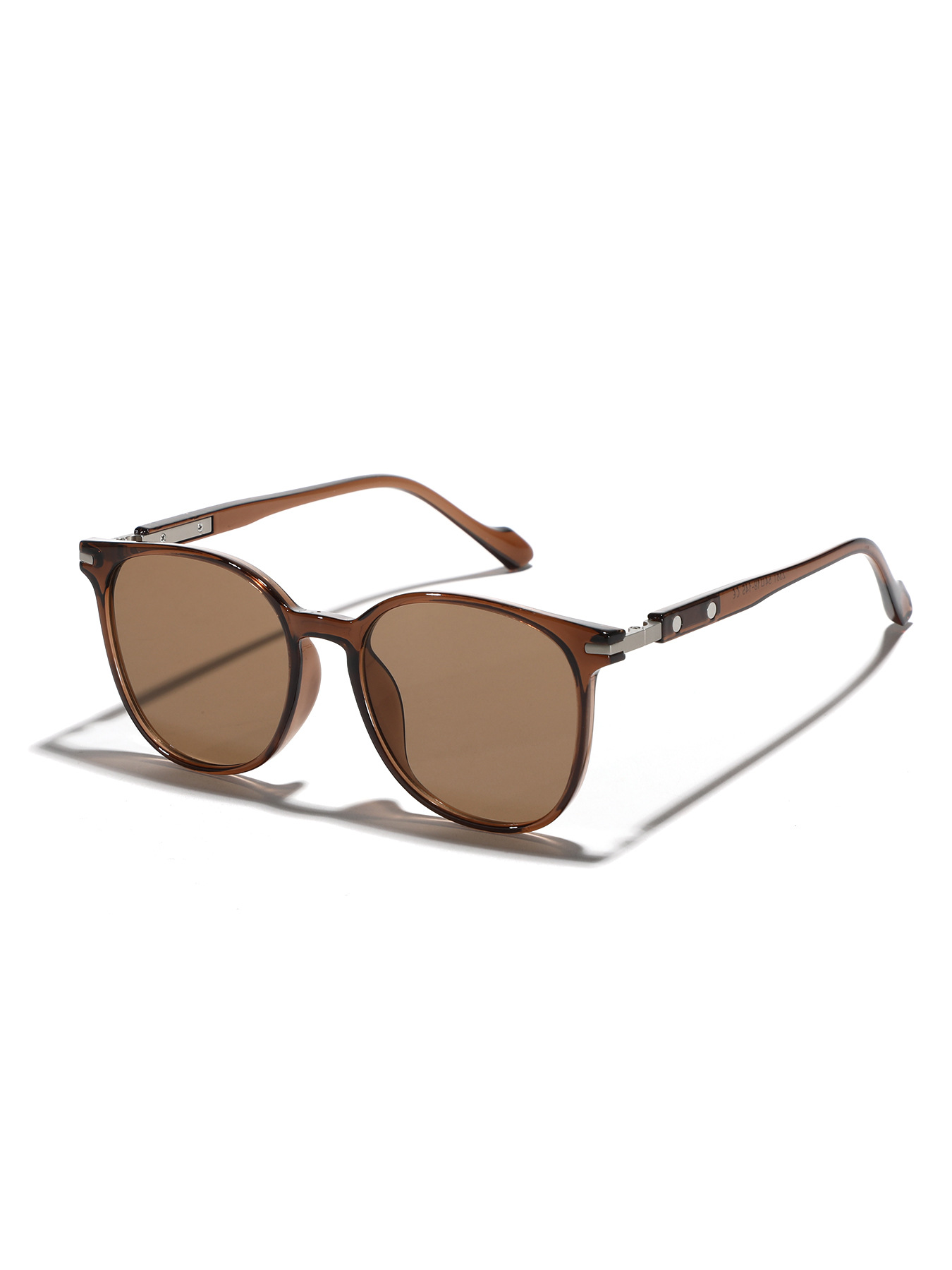 Korean Vintage Round Sunglasse - Vintage Fashion Instagram ulasan dan harga