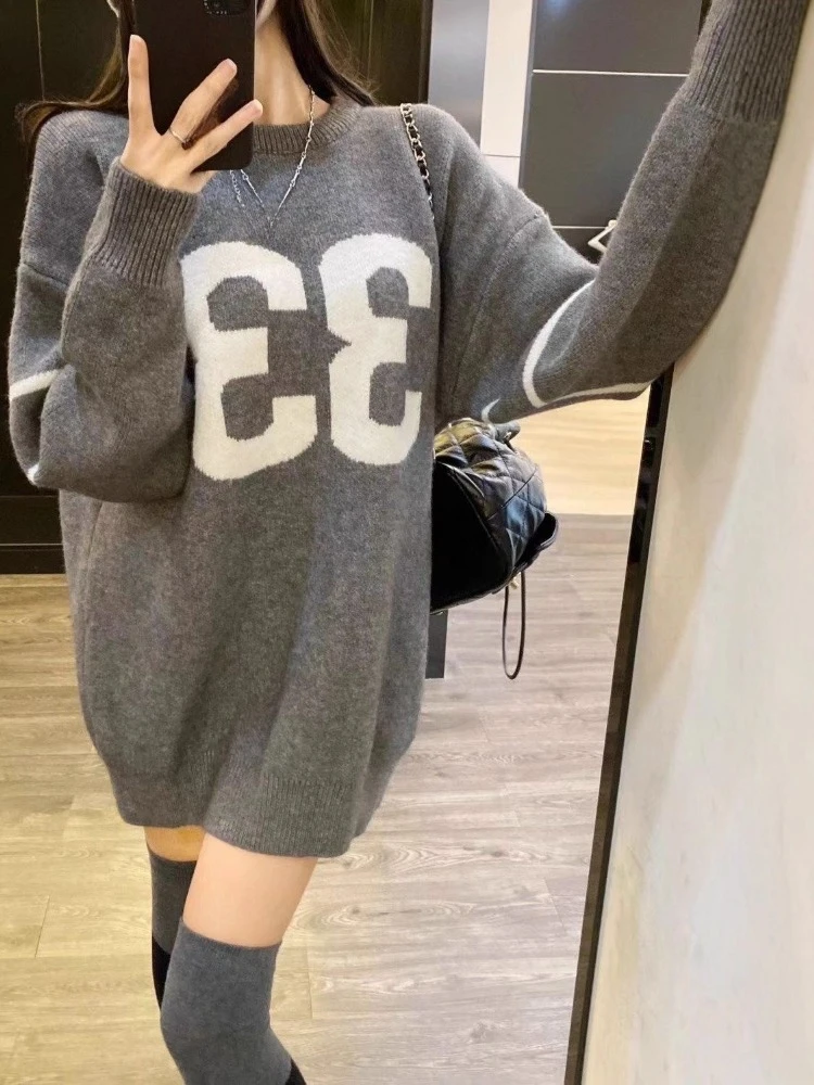 Y2K Vintage Knitted Sweater Wo - Vintage Y2K ulasan dan harga