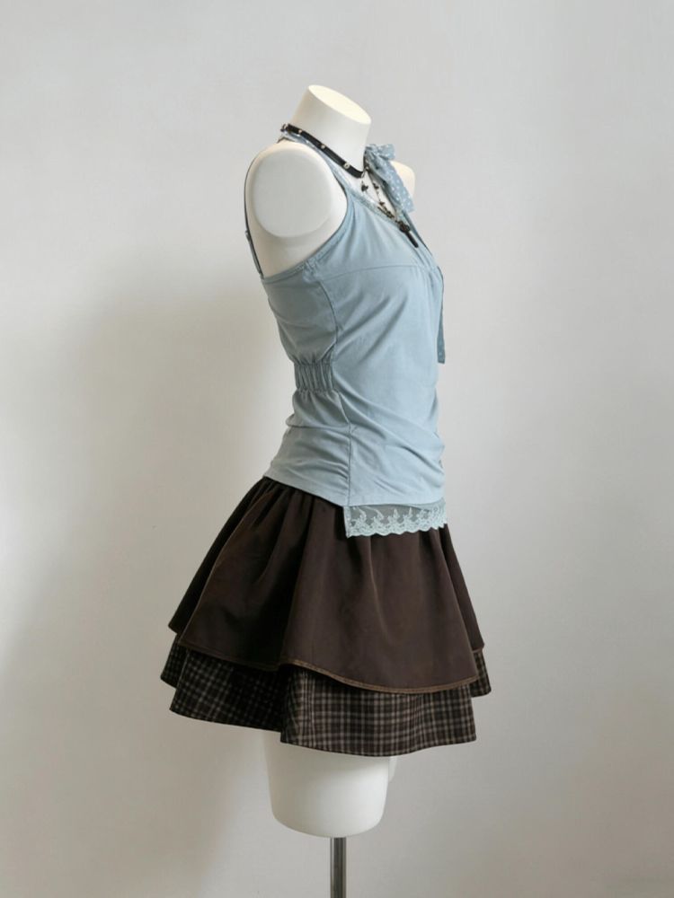 Korean Fashion Y2K Vintage 2 P - Vintage Fashion Pieces ulasan dan harga