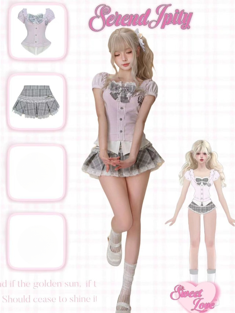 Gothic Y2k Vintage Preppy Styl - Vintage Fashion Pieces ulasan dan harga