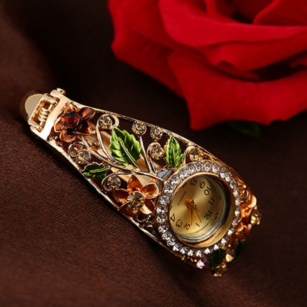 Rich In Flowers Vintage Watch  - Vintage Fashion Week ulasan dan harga