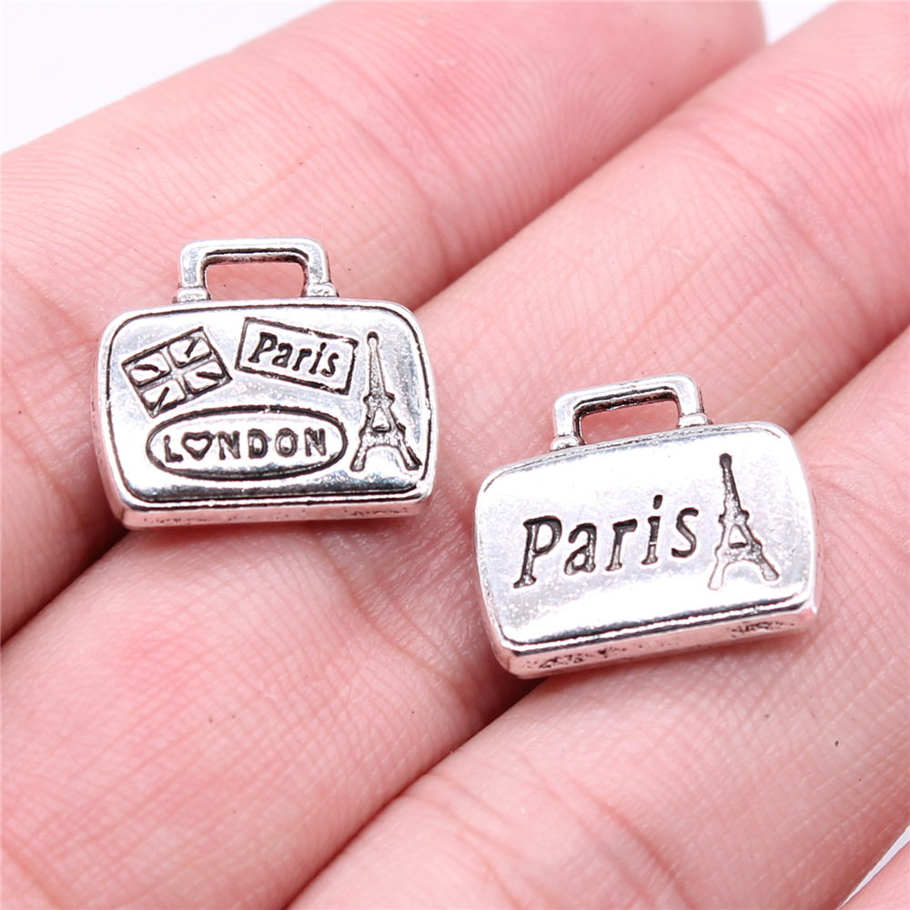 WYSIWYG 5pcs 16x14mm Antique S - Vintage Fashion Paris ulasan dan harga