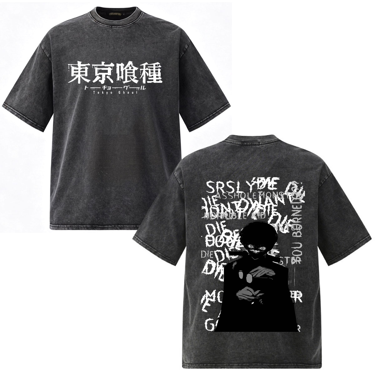 Vintage Washed Anime Tokyo Gho - Vintage Fashion In Tokyo ulasan dan harga