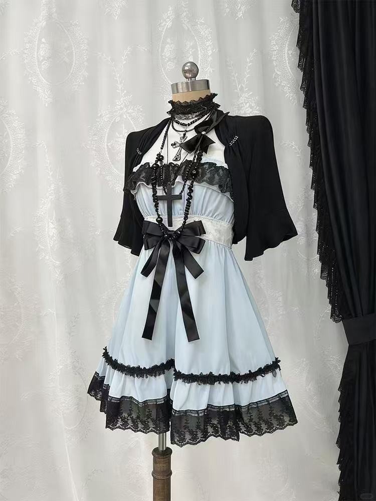 Gothic Punk Fashion Cute 2 Pie - Vintage Fashion Pieces ulasan dan harga