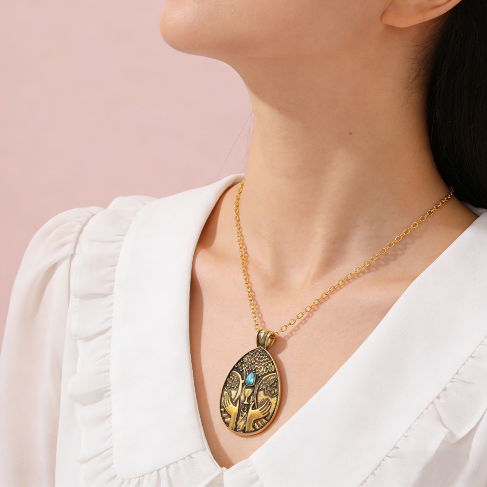 Vintage Game Pendant Necklace  - Vintage Fashion Video ulasan dan harga