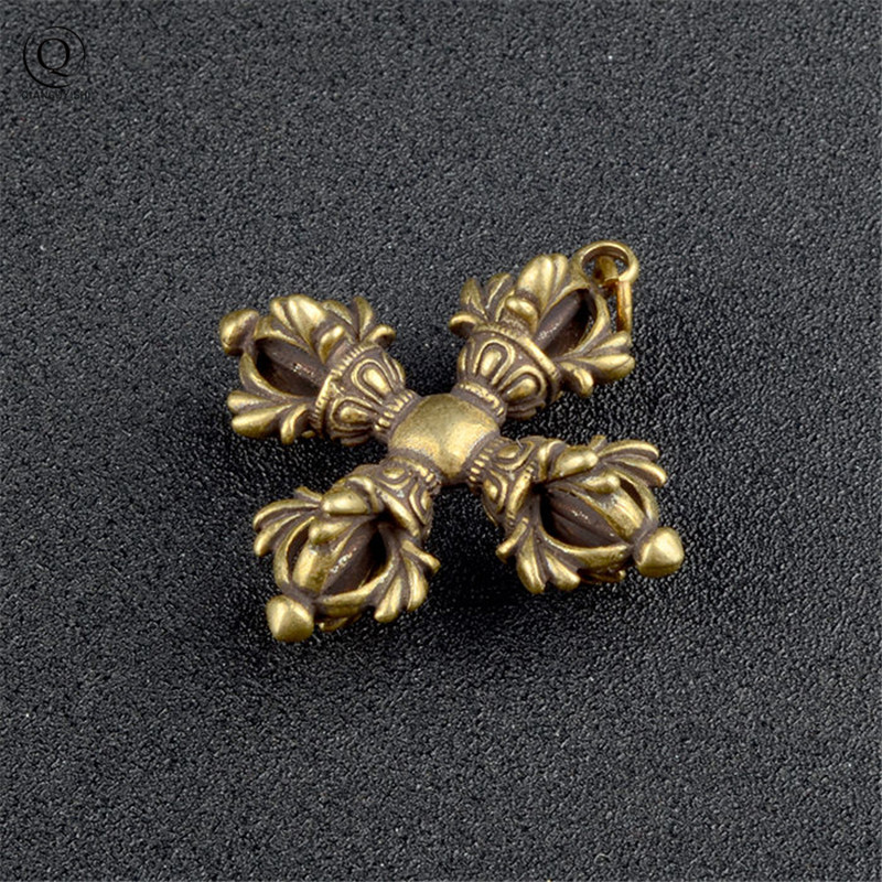 Copper Buddhism Dorje Cross Va - Vintage Fashion Collection ulasan dan harga