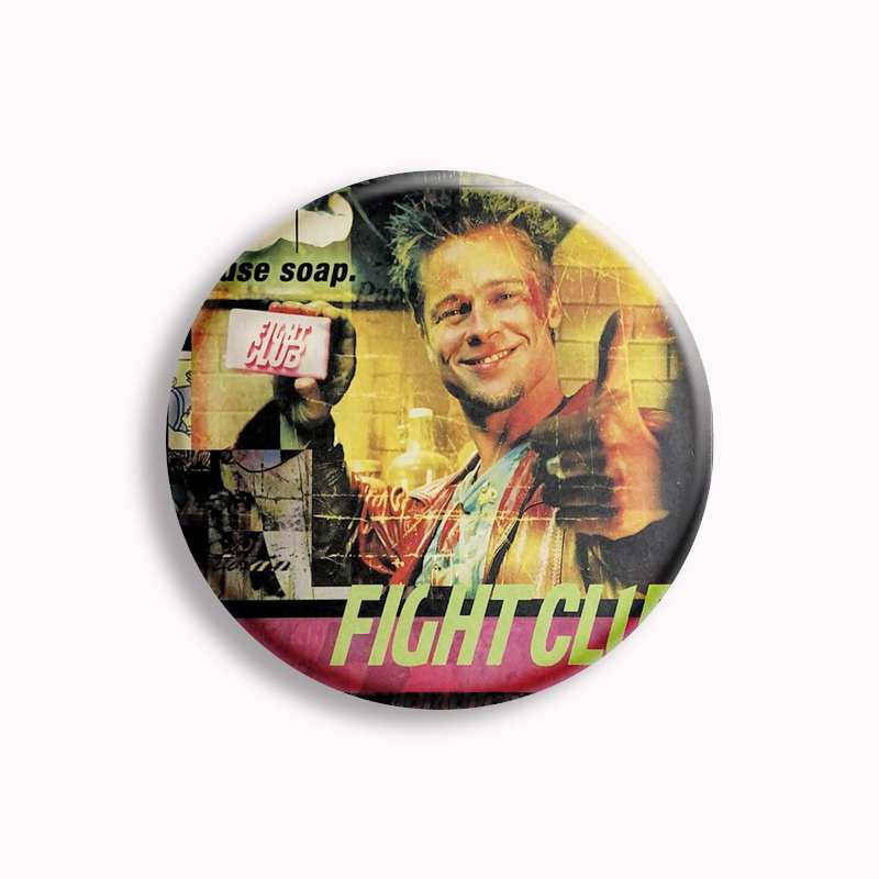 Retro Classic Movie Fight Club - Vintage Fashion Collection ulasan dan harga