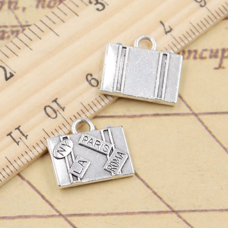 10pcs Charms Travel Bags New Y - Vintage Fashion Paris ulasan dan harga