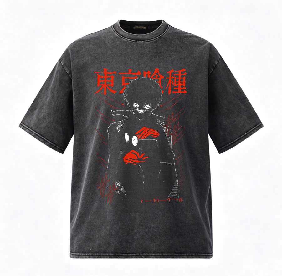 Vintage Washed Anime Tokyo Gho - Vintage Fashion In Tokyo ulasan dan harga