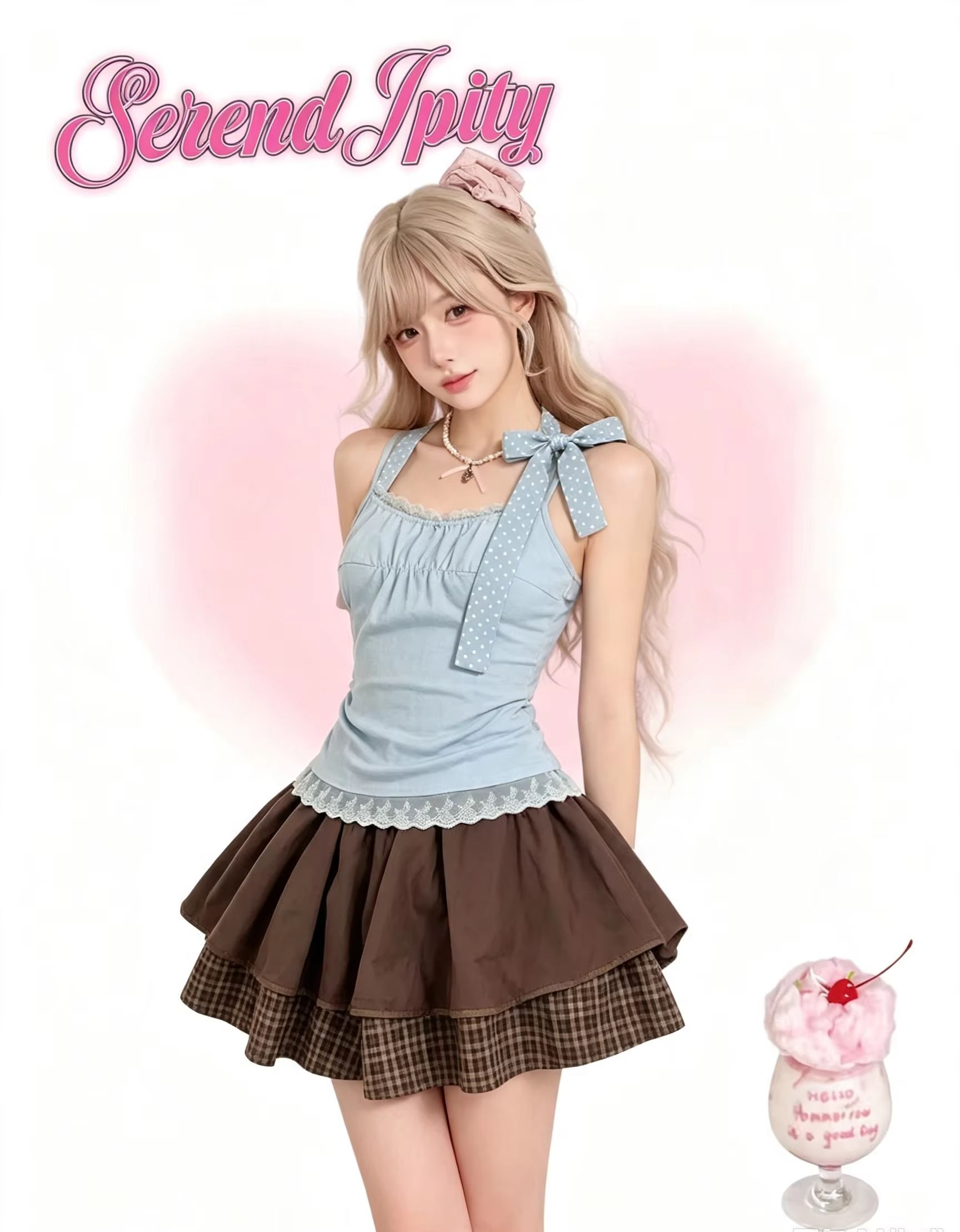 Japanese Harajuku Y2K Vintage  - Vintage Fashion Pieces ulasan dan harga