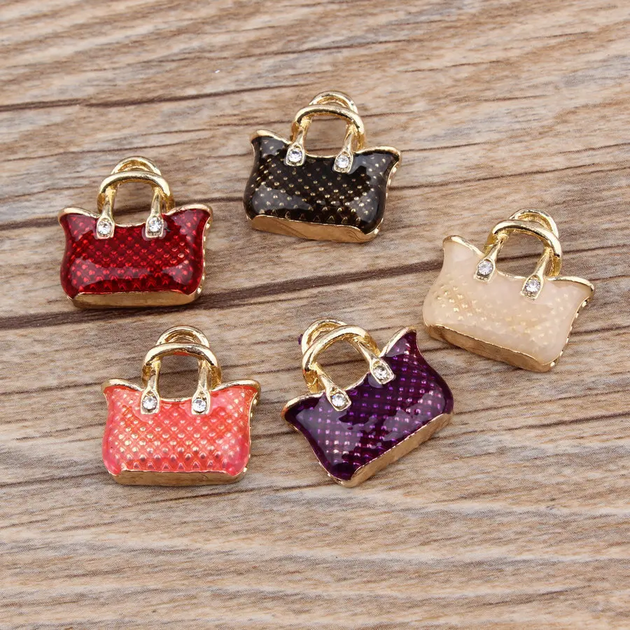 10pcs DIY Metal Enamel Vintage - Vintage Fashion Ornaments ulasan dan harga