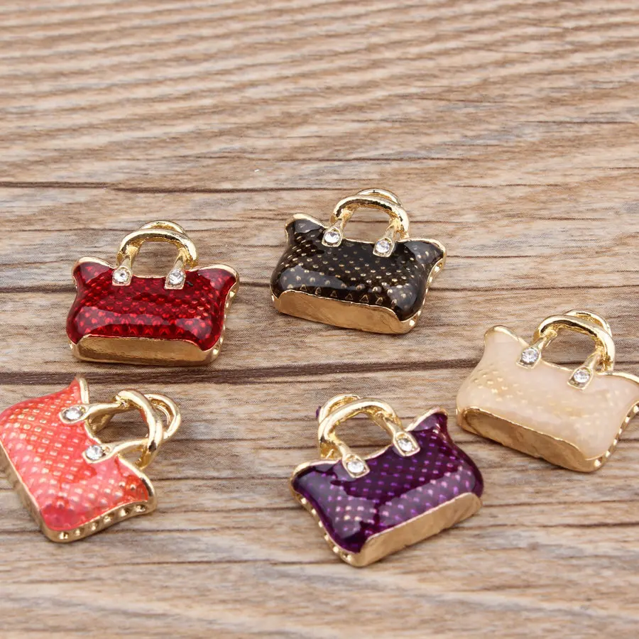 10pcs DIY Metal Enamel Vintage - Vintage Fashion Ornaments ulasan dan harga