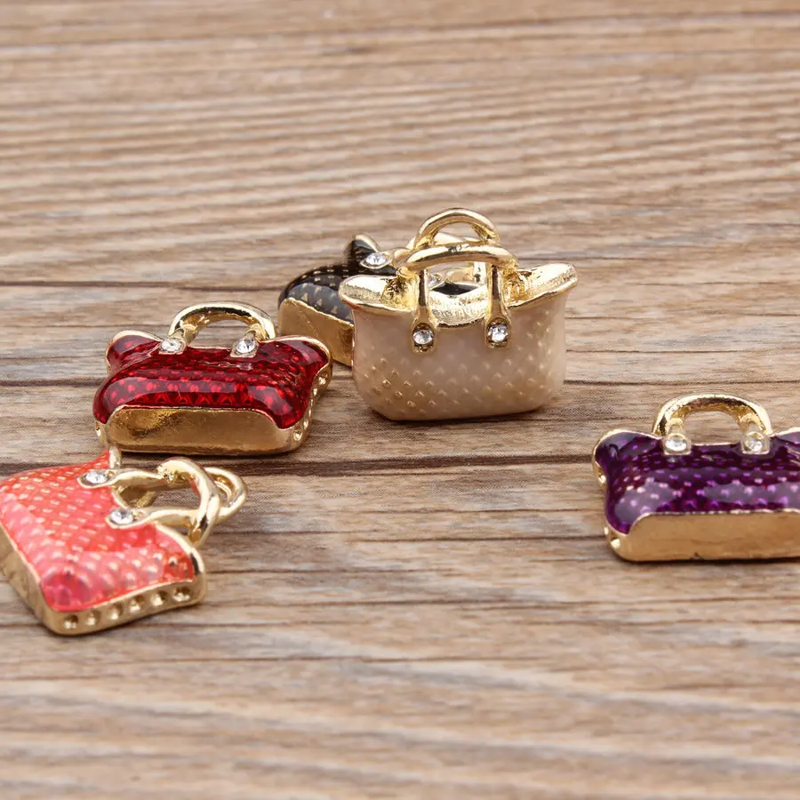 10pcs DIY Metal Enamel Vintage - Vintage Fashion Ornaments ulasan dan harga