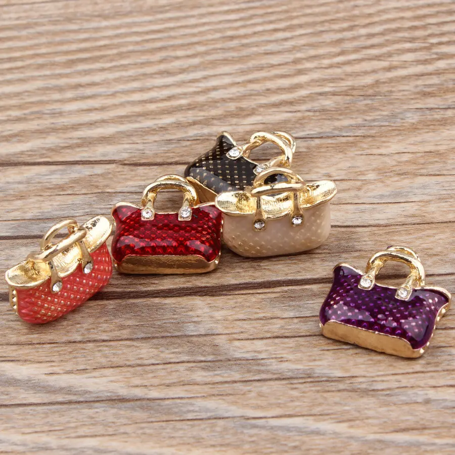 10pcs DIY Metal Enamel Vintage - Vintage Fashion Ornaments ulasan dan harga