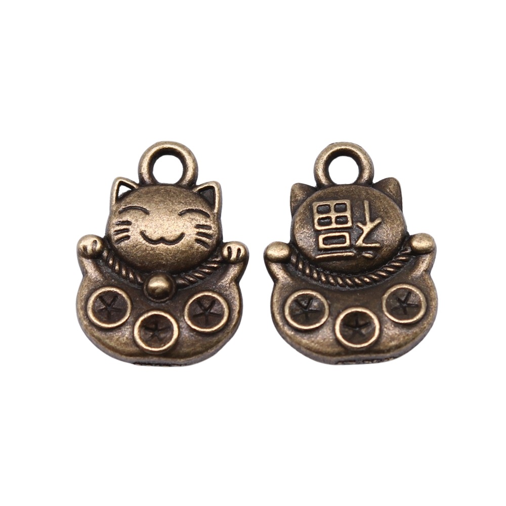 10pcs 15x11mm 3 Colors Antique - Vintage Fashion Online ulasan dan harga