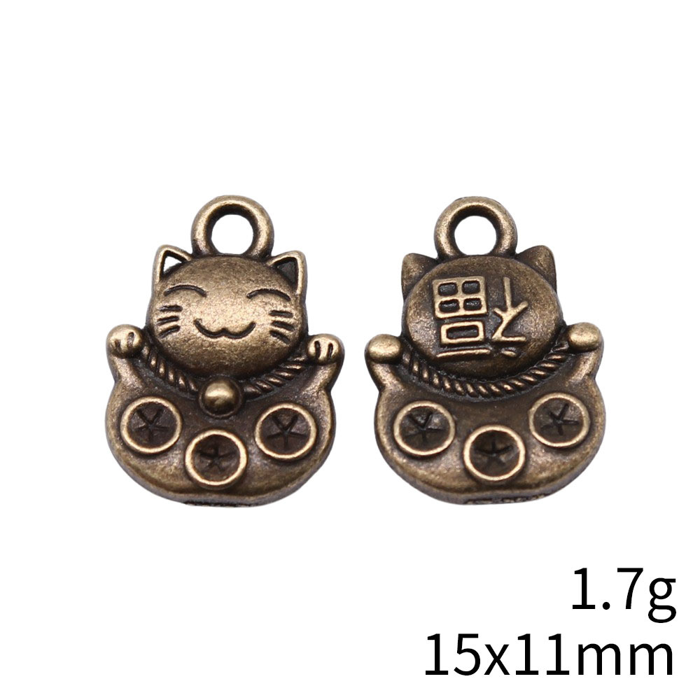 10pcs 15x11mm 3 Colors Antique - Vintage Fashion Online ulasan dan harga