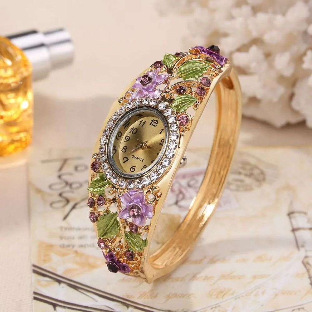 Rich In Flowers Vintage Watch  - Vintage Fashion Week ulasan dan harga